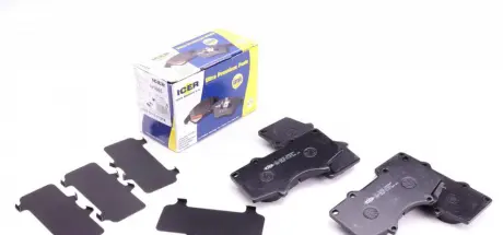 Гальмівні колодки ICER 181665
