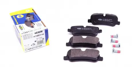 Гальмівні колодки ICER 181661-700