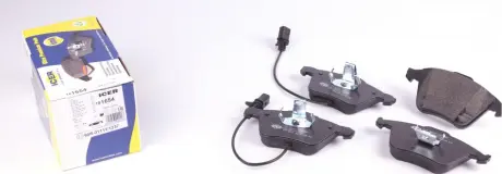 Колодки тормозные ICER 181654