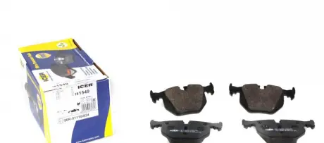 Гальмівні колодки ICER 181549