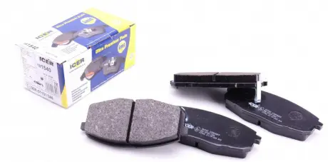 Гальмівні колодки ICER 181540