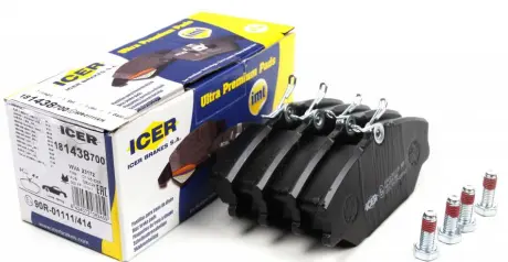 Гальмівні колодки ICER 181438-700