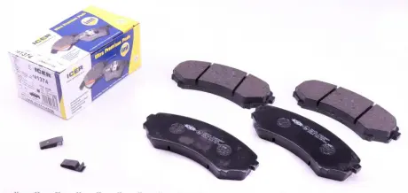 Колодки тормозные ICER 181374