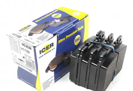 Колодки тормозные ICER 181158