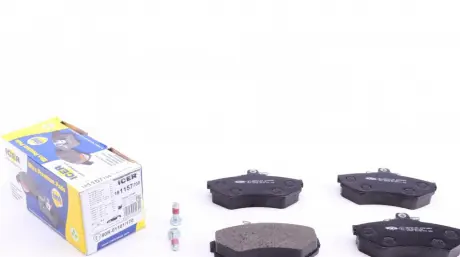 Колодки тормозные ICER 181157-700