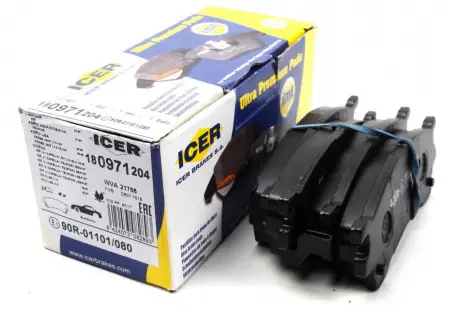 Колодки тормозные ICER 180971-204