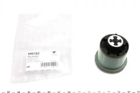 Сайлентблок балки заднього Ford Fiesta, Fusion (03-)/Mazda 2 (09-) HUTCHINSON 590182