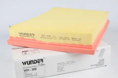 Фильтр воздушный WUNDER FILTER WH 306