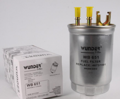 Фильтр топливный WUNDER FILTER WB 651
