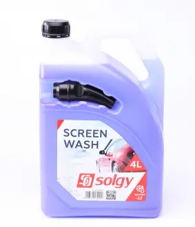 Омивач для скла зимовий -22град 4L (виноград) SOLGY 501002