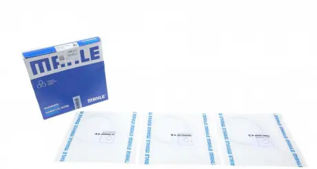 Кільця поршневі (1cyl) MB OM904 / OM906 D 102.0 (3 / 2.5 / 4) MAHLE KNECHT 003 16 N0