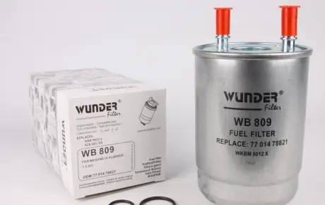 Фільтр паливний WUNDER FILTER WB 809