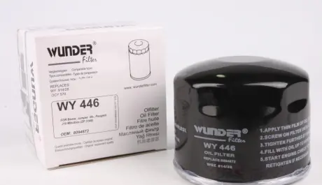 Фильтр масляный WUNDER FILTER WY 446
