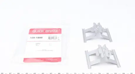 Комплект прижимних планок гальмівного супорту QUICK BRAKE 109-1898