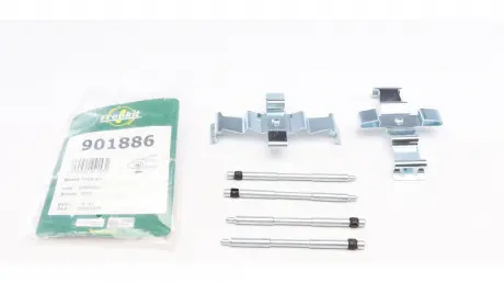 Монтажний к-кт гальмівних колодок зад. BMW 1 11-/3 11-/X1 22-(Brembo) FRENKIT 901886