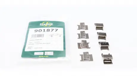 Монтажний к-кт гальмівних колодок пер./зад. C4/308/Combo E/Crafter/Amarok 13-(Bosch, CBI) FRENKIT 901877