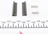 Планка супорта (заднього) прижимна (к-кт) Renault Clio 91-06 (Bendix) FRENKIT 901125 (фото 2)