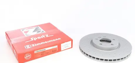 Диск гальм VW T5 09- Coat ZIMMERMANN 600.3249.52