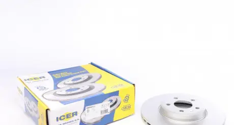 Диск тормозной ICER 78BD6077-2