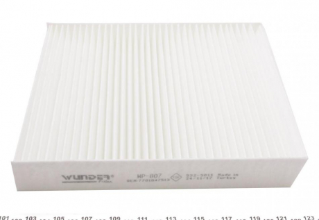 Фільтр салону WUNDER FILTER WP 807