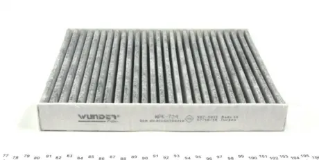 Фільтр салону WUNDER FILTER WPK 724