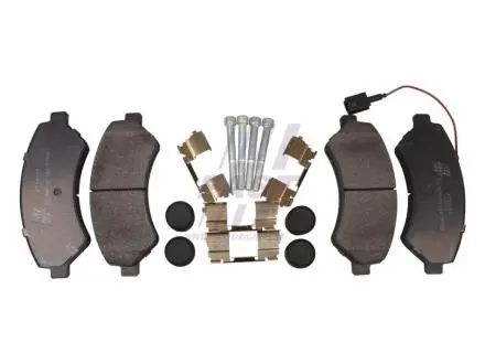 Тормозные колодки перед комплект Q17 Citroen Jumper 06-14, Fiat Ducato 06-14, Peugeot Boxer 06-14 FAST FT29152