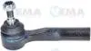 Наконечник рулевой тяги левый Citroen Nemo 08-, Fiat Fiorino 07-, Peugeot Bipper 08- VEMA 23947 (фото 1)