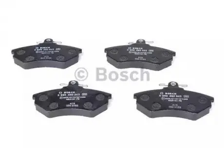 Колодки тормозные передние Geely CK / CK2 | Chery Eastar / Amulet / Elara / Tiggo BOSCH T11-3501080