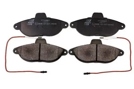 Тормозные колодки передние дисковые комплект CITROEN EVASION 97-02, JUMPY 95-06 FAST FT29067