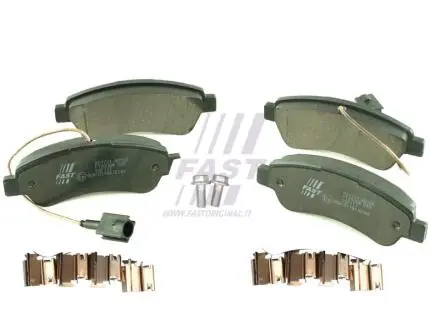 Тормозные колодки зад дисковые CITROEN JUMPER 06-14; FIAT DUCATO 06-14 FAST FT29098