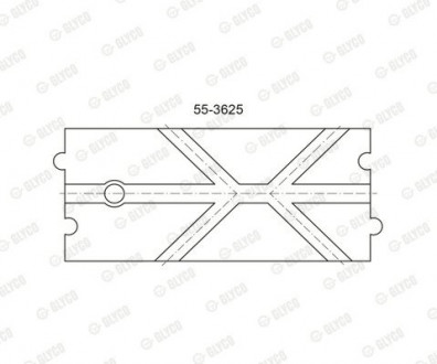 Втулка шатуна 2.0D 2.0TD 2.5D 2.5TD MERCERES SPRINTER VITO Glyco 55-3625 (фото 1)