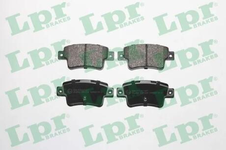 Колодки гальмівні дискові задні Fiat Grande Punto 05- LPR 05P1224