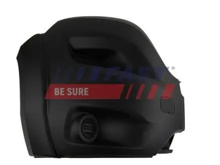 Бампер передній права частина чорний FIAT Ducato 14-Н.В. FAST FT91477