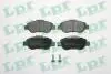 Колодки тормозные передние Fiat Panda 03-12 05P1240