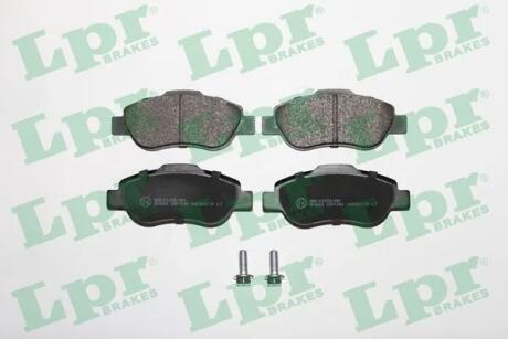 Колодки гальмівні передні Fiat Panda 03-12 LPR 05P1240
