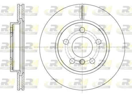 Тормозной диск ROADHOUSE 6161710