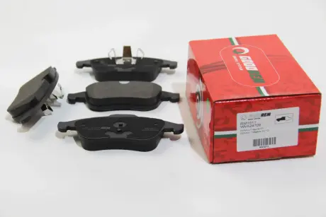 Гальмівні колодки перед. Renault Laguna 07- / Megane 12- (ATE) (155,3x63x18) GOODREM RM1011