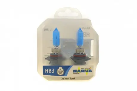 К-кт автоламп HB3 / 9005 RPW 12V 60W P20d (White 4500K) NARVA 486252100