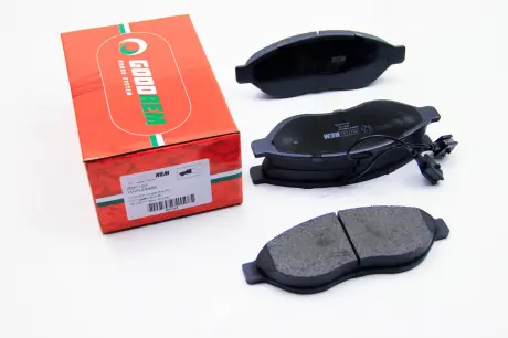 Тормозные колодки перед. Jumper / Ducato / Boxer 06- (1.1-1.5t) GOODREM RM1163