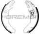 Тормозные колодки зад. Ford Fiesta III 89-99 (Bendix) BREMSI GF0225-1 (фото 1)