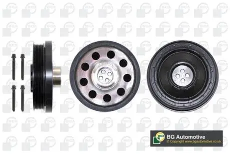 Шкив коленвала BMW1 / 3/5 / X3 (E60-E93) 05- (болты) BGA DP0936K