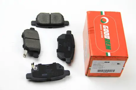 Тормозные колодки зад. Toyota Corolla / Yaris 05- GOODREM RM1255