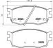 Гальмівні колодки дискові, к-кт. P30 069