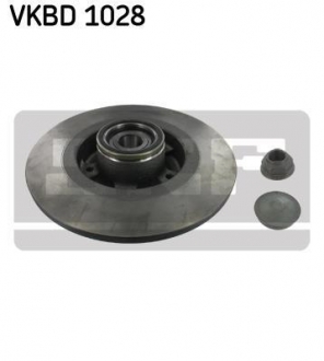 Тормозной диск с подшипником SKF VKBD1028