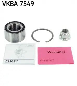 Підшипник колеса, комплект SKF VKBA7549