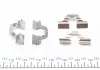 Планка супорта заднього притискна Renault Megane IV, Scenic III, IV (09-)/VW Golf IV (97-05) (TRW) FRENKIT 901211 (фото 1)
