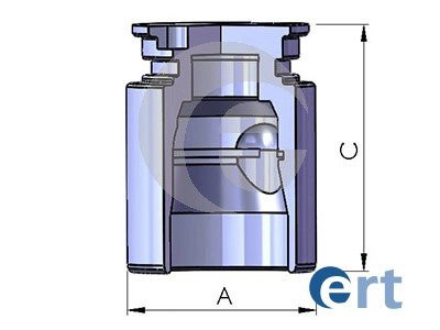 Поршень суппорта ERT 150766-C (фото 1)