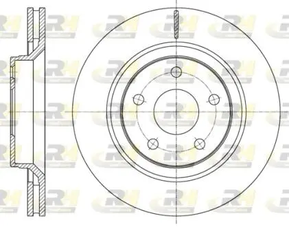 Гальмівний диск ROADHOUSE 6161010