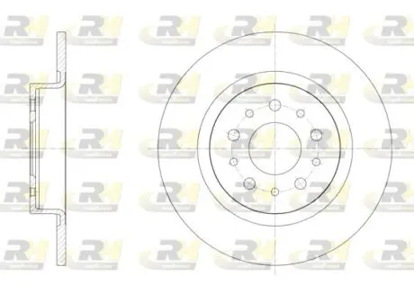 Тормозной диск ROADHOUSE 6155800