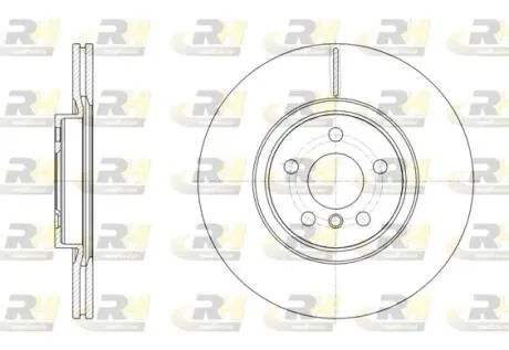 Тормозной диск ROADHOUSE 6154610 (фото 1)